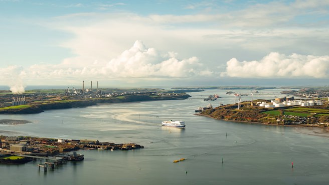 Llun o Porthladd Rhydd Celtaidd
